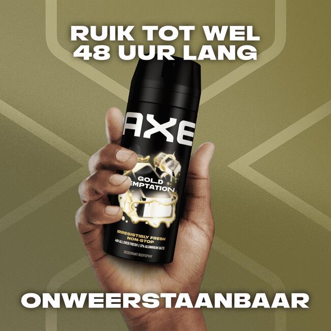 Axe Gold Temptation Deodorant Body Spray 150 ML