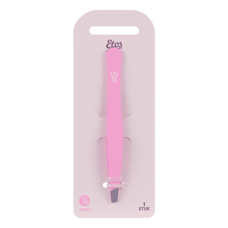 Etos Pincet Schuin Roze​