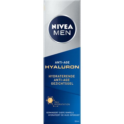 NIVEA MEN Active Ant-Age Hyaluron Hydraterende Gel 50ML