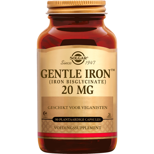 Solgar Gentle Iron 20 mg Capsules 90 stuks