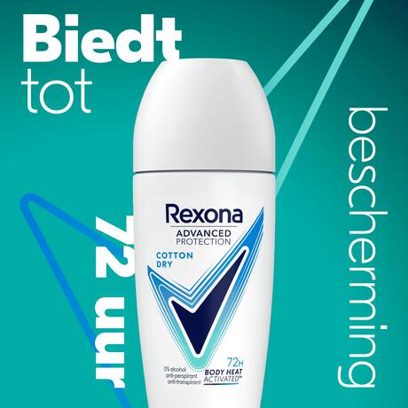 Rexona Woman Advanced Protection Cotton Dry Deodorant Roller 50 ML