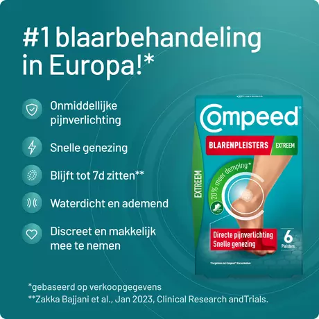 Compeed Blarenpleister Extreem 6 stuks