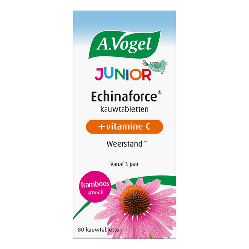 A.Vogel Echinaforce Junior met Vitamine C Weerstand1* Kauwtabletten 80 stuks