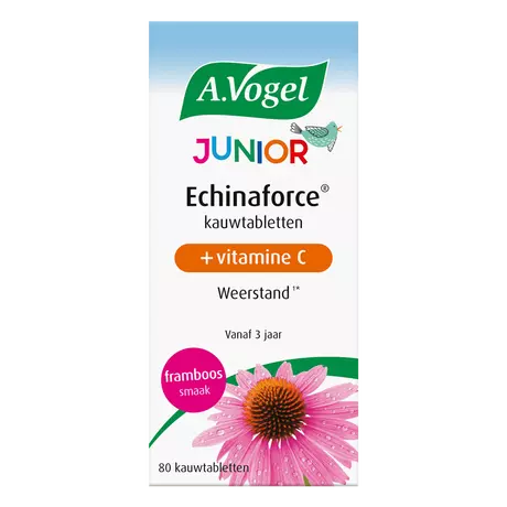 A.Vogel Echinaforce Junior met Vitamine C Weerstand1* Kauwtabletten 80 stuks