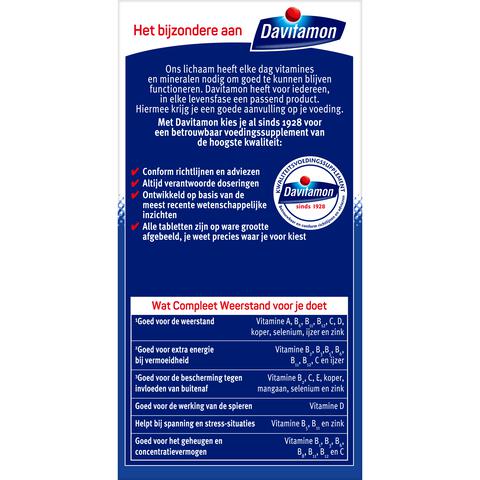 Davitamon Compleet Weerstand Vitamine C & D tabletten