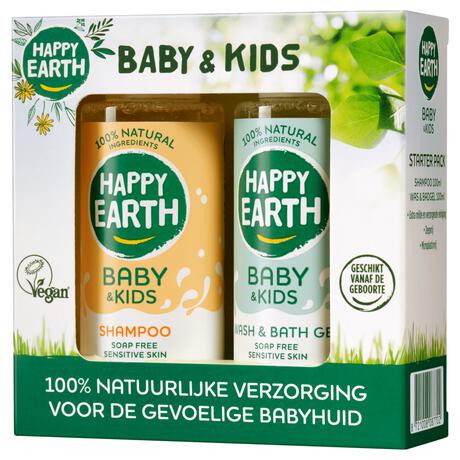 Happy Earth Baby & Kids Starter Pack 2x100ML