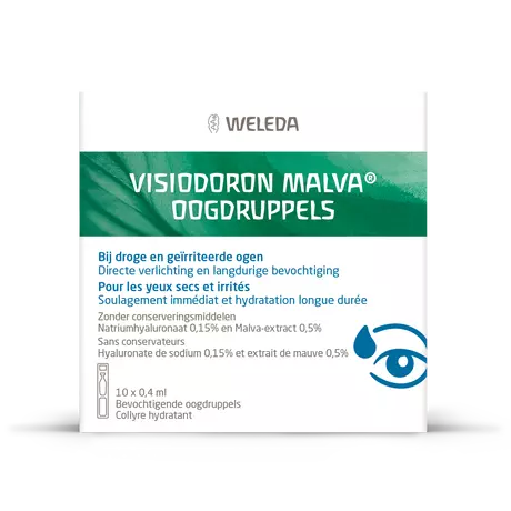 WELEDA Visiodoron Malva Oogdruppels Ampullen 0,4 ML