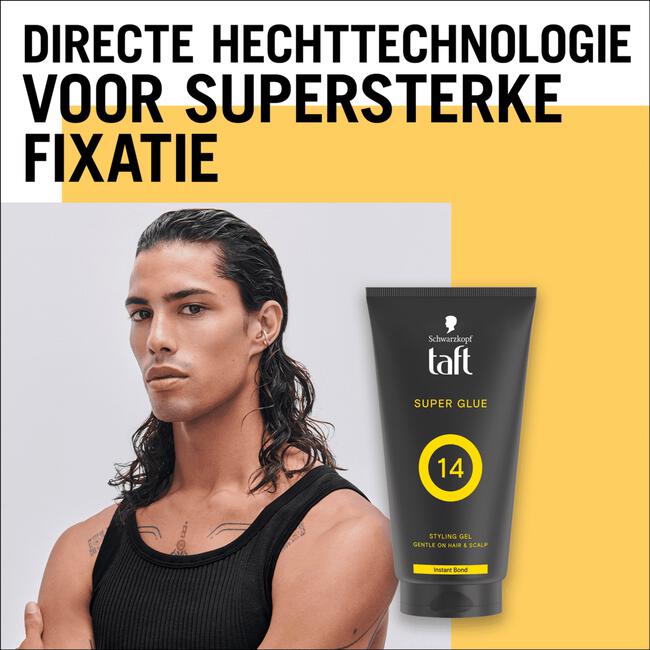 Taft Styling Gel Super Glue Gel 150 ML
