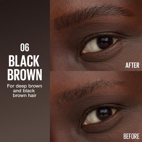 Maybelline New York Brow Inserts Wenkbrauw Multiplier 6 Black Brown