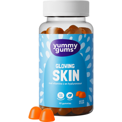 Yummygums Glowing Skin Gummies Suikervrij 60 stuks
