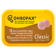 Ohropax Classic Oor-Wasbolletjes Tegen Geluid