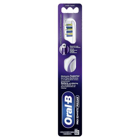 Oral-B Pro 3DWhite Pulsar Batterij-aangedreven Tandenborstel Medium&nbsp;