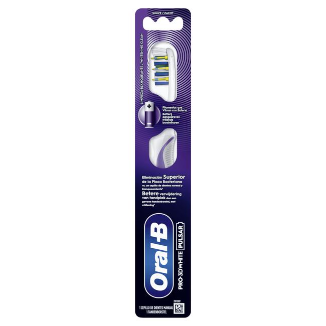 Oral-B Pro 3DWhite Pulsar Batterij-aangedreven Tandenborstel Medium 