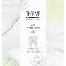 Therme Giftset Zen White Lotus Shower Satin & Hand Balm