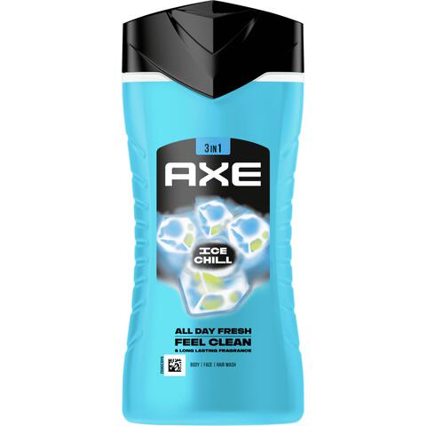 AXE Ice Chill 3-in-1 Douchegel 250 ML