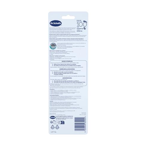 Dr.Scholl's Anti Eelt Voetvijl met 2 Kanten: Ruw en Glad