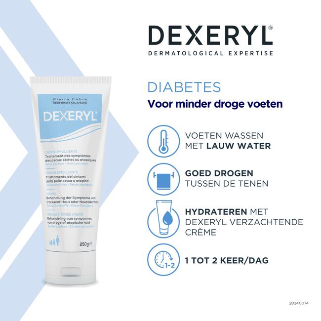 Dexeryl Verzachtende Creme 250 gr
