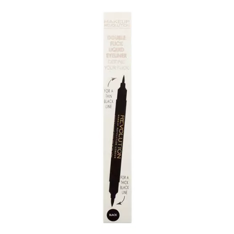 Revolution Thick & Thin Dual Liquid Eyeliner Black