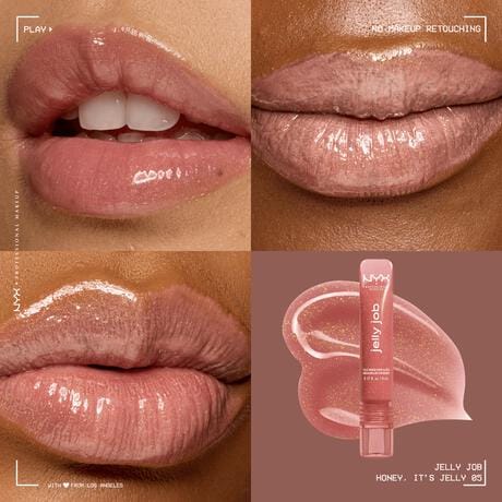 NYX Professional Makeup Jelly Job Lipgloss 05 Honey It's Jelly Bruin