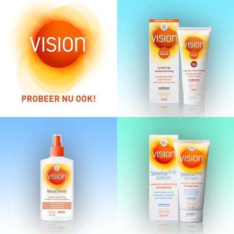Vision Zonnebrand SPF50 Spray 180 ML