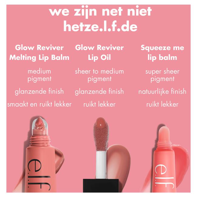 e.l.f. Glow Reviver Melting Lip Balm Wild Cherry