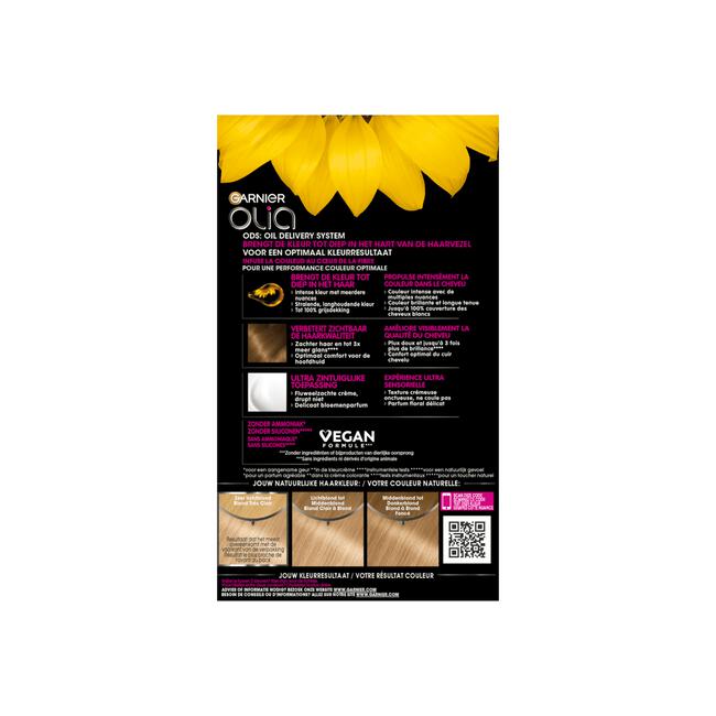 Garnier Olia Permanente Haarverf 9.0 Zeer Licht Blond
