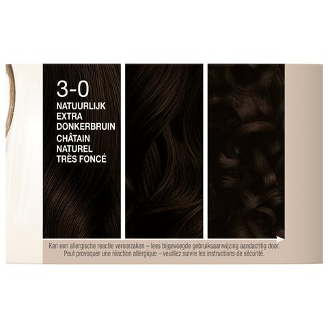 Schwarzkopf Creme Supreme Haarkleuring 3-0 Natuurlijk Zeer Donkerbruin