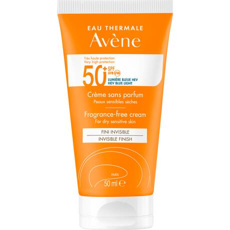 Avène Zonnebrand Crème Parfumvrij SPF 50+ 50 ML
