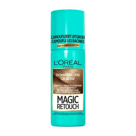 L'Oréal Paris Magic Retouch Camouflerende Uitgroeispray 4 Donkerblond 75 ML