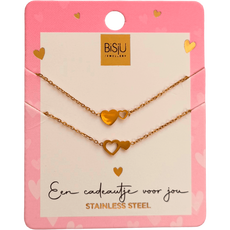 BiSjU Jewellery Moederdag Armbanden Set Goud