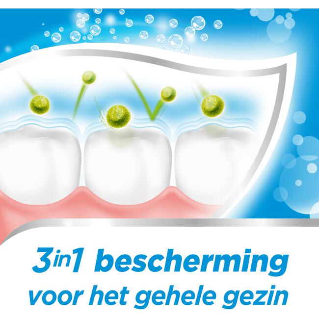 Aquafresh Freshmint 3-in-1 Tandpasta Voordeelverpakking 5 x 75  ML