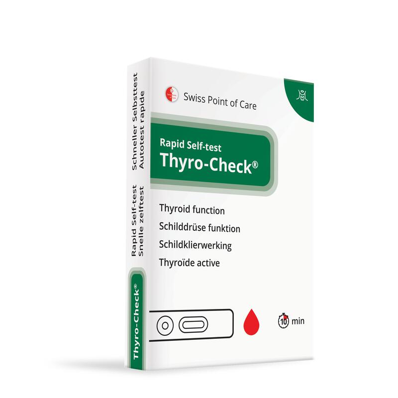 Swiss Point of Care snelle zelftest thyro-check