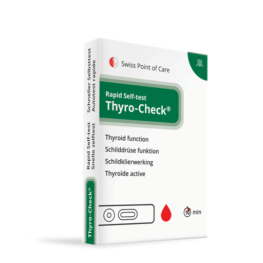 Swiss Point of Care snelle zelftest thyro-check