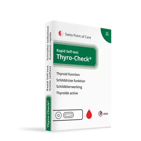 Swiss Point of Care snelle zelftest thyro-check