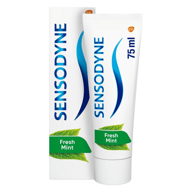 Sensodyne Fresh Mint Tandpasta Voor Gevoelige Tanden 75 ML