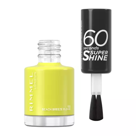 Rimmel London 60 Seconds SuperShine Nagellak 155 Beach Breeze Please 8 ML