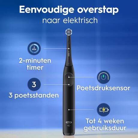 Oral-B iO 2 Zwart & Groen Duo Elektrische Tandenborstels
