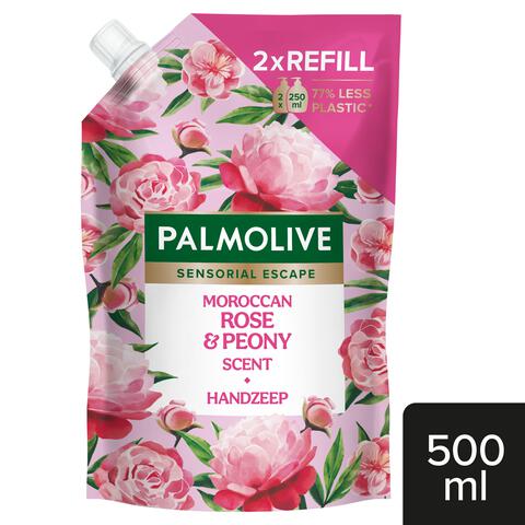 Palmolive Sensorial Escape Moroccan Rose & Peony navul 500 ml