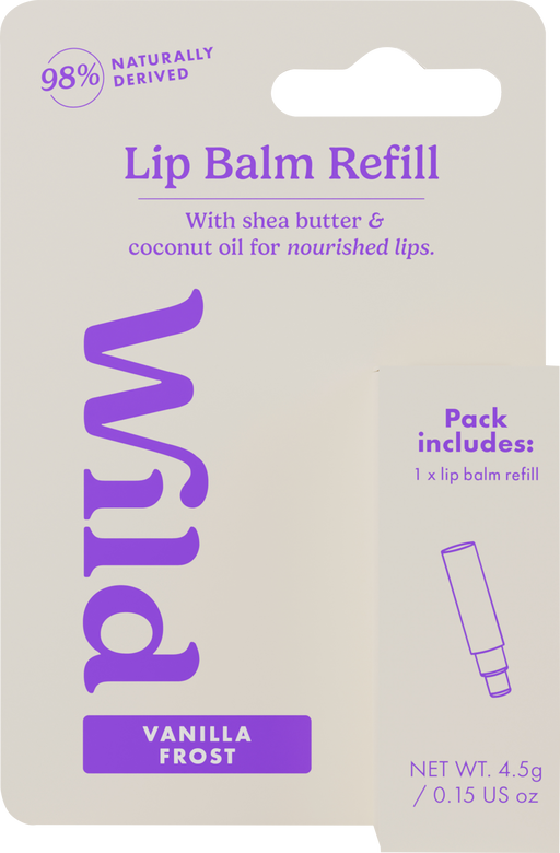Wild Lip Balm Vanilla Frost Refill