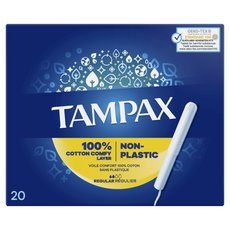 Tampax Regular Tampons Met Kartonnen Inbrenghuls 20 Stuks