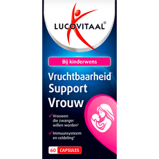 Lucovitaal Vruchtbaarheid Support Vrouw Capsules 60 stuks&nbsp;