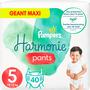 Pampers Harmonie Luierbroekjes Maat 5 40 Luiers 12KG-17KG