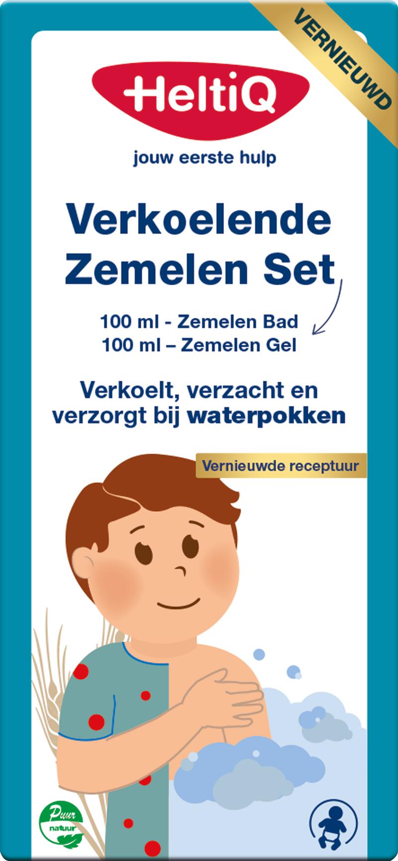 HeltiQ verkoelend zemelen set 200 ML