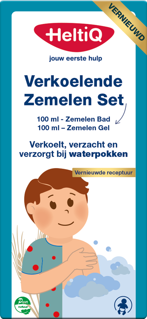 HeltiQ verkoelend zemelen set 200 ML