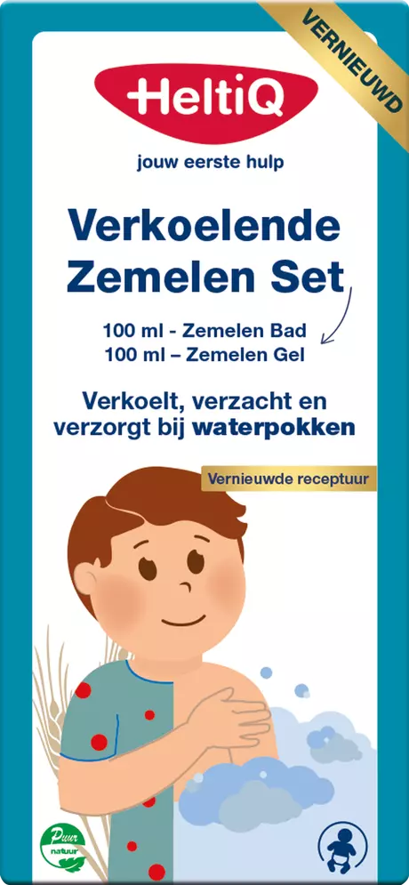 HeltiQ verkoelend zemelen set 200 ML