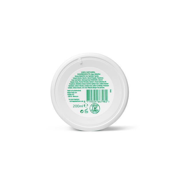Happy Earth 100% Natural Nourishing Body Cream 200ml