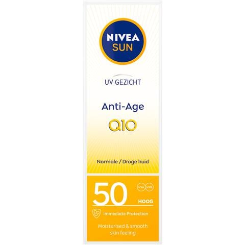 NIVEA SUN UV Gezicht Zonnebrandcrème Anti-Age & Anti-Pigmentvlekken SPF50 50 ML