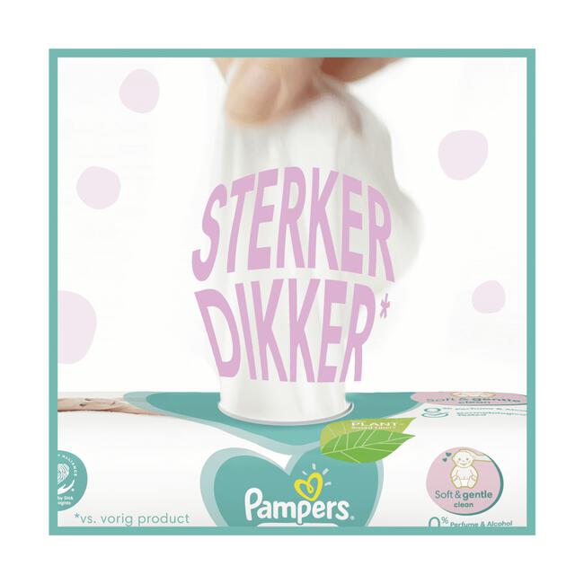 Pampers Sensitive Billendoekjes 2+1 Promo Pack 3x52 Stuks