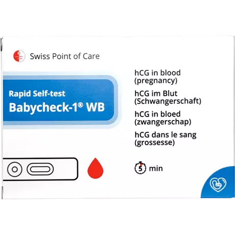 Swiss Point of Care Babycheck-1 WB Zelftest