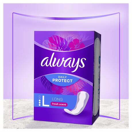 Always Dailies Protect Long Fresh